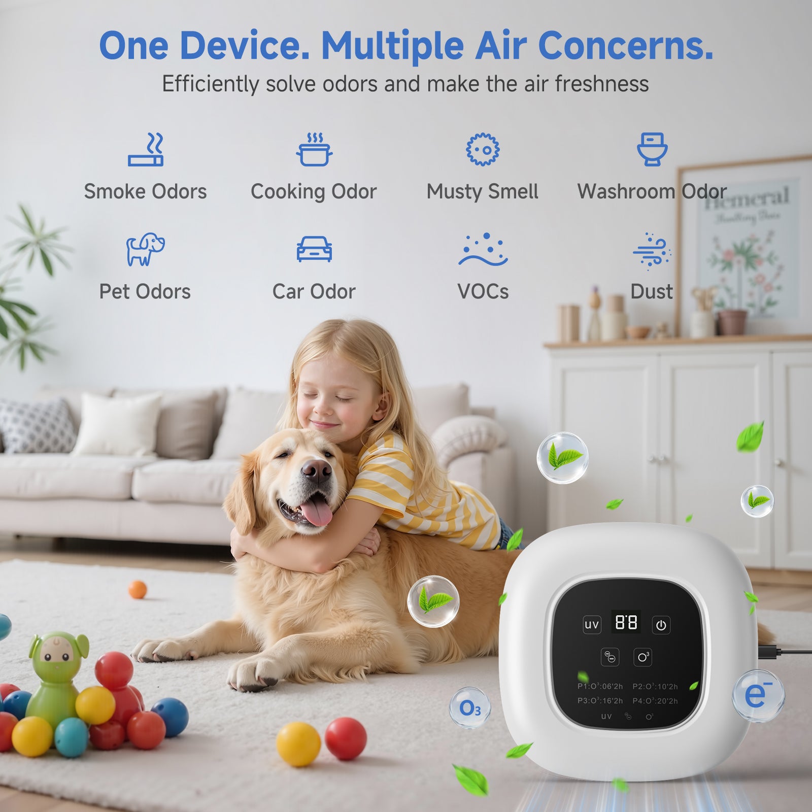 Piuerds Small Space Odor Eliminator