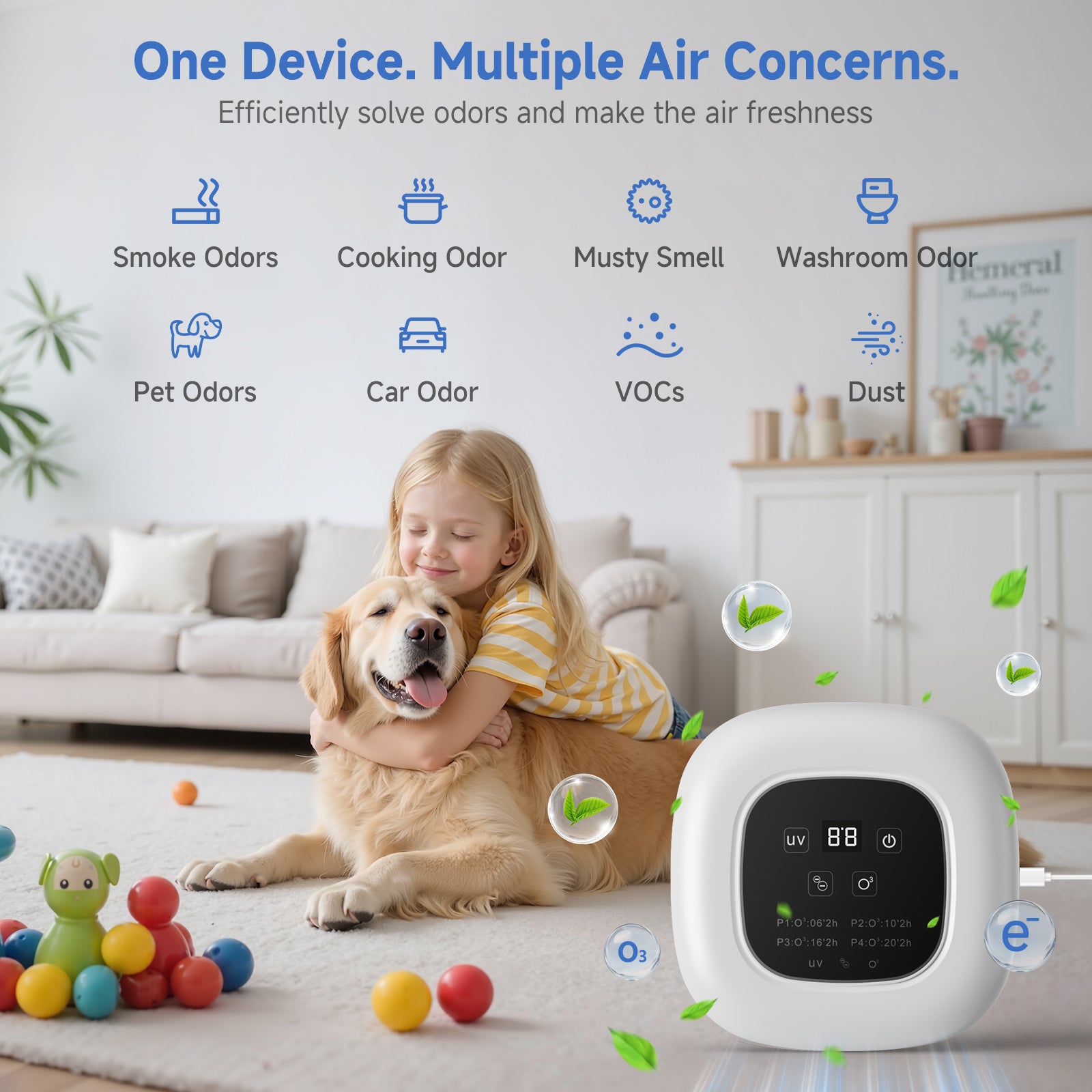 Piuerds Small Space Odor Eliminator
