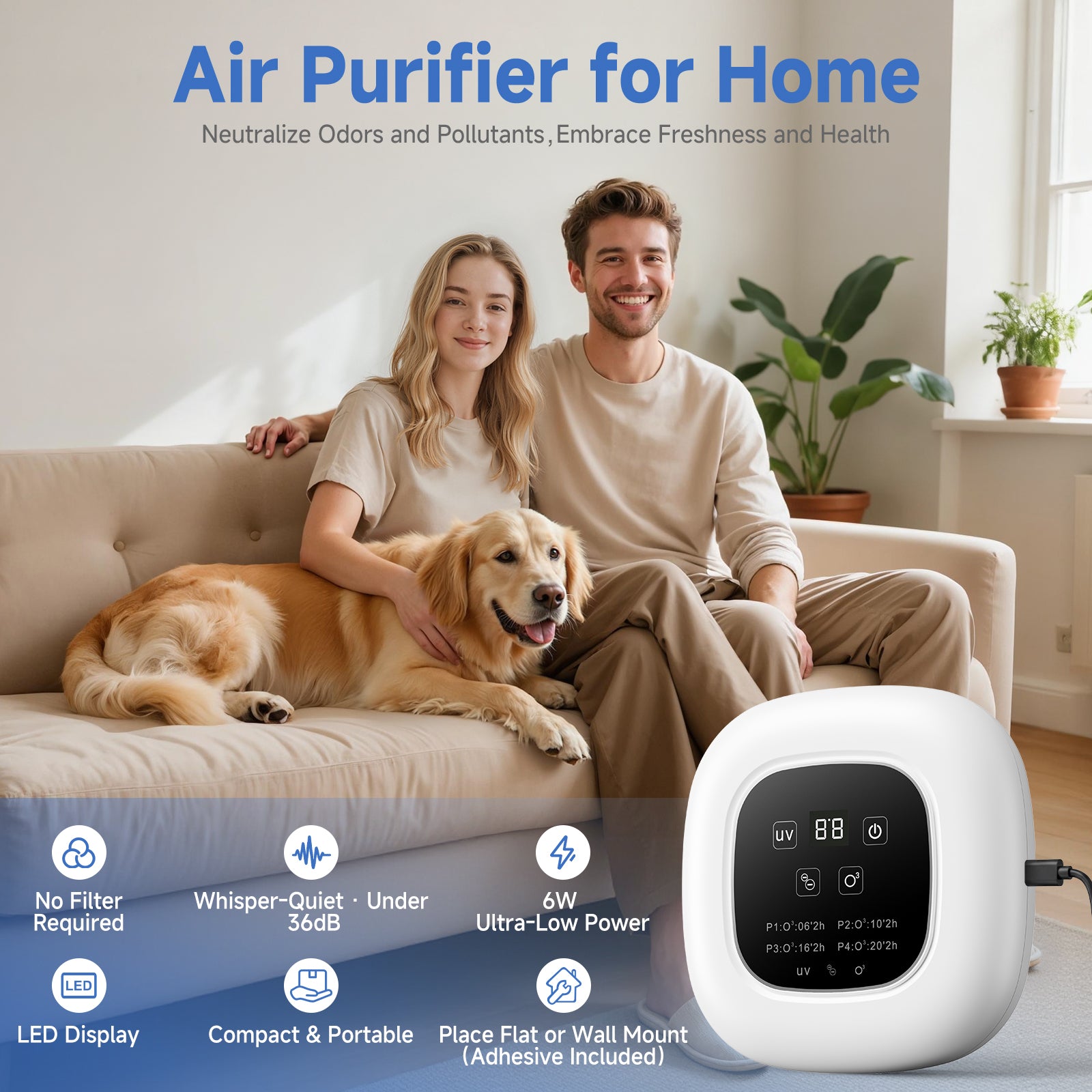 Piuerds Small Space Odor Eliminator